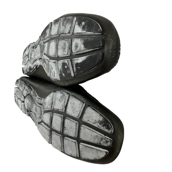 Cole Haan Nike Air Penny Black Loafers Size 9 Wide Black Leather Slip On Shoes - Picture 12 of 13